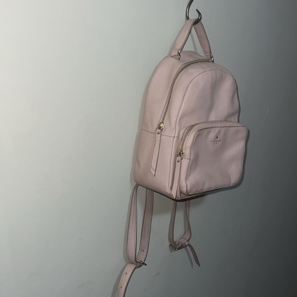 Kate Spade pebbles leather backpack in GUC light pink with gold hardware. - Picture 8 of 16